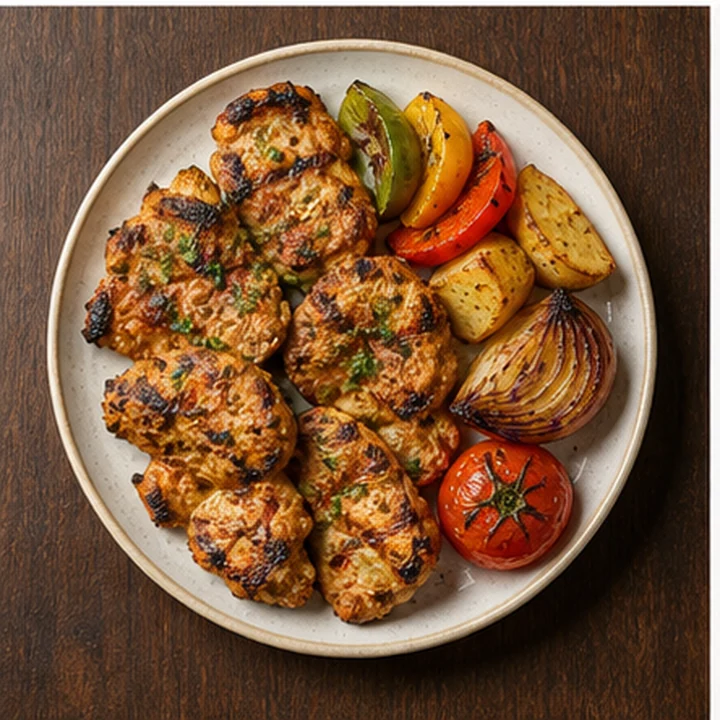 صينية مشويات بيت النار