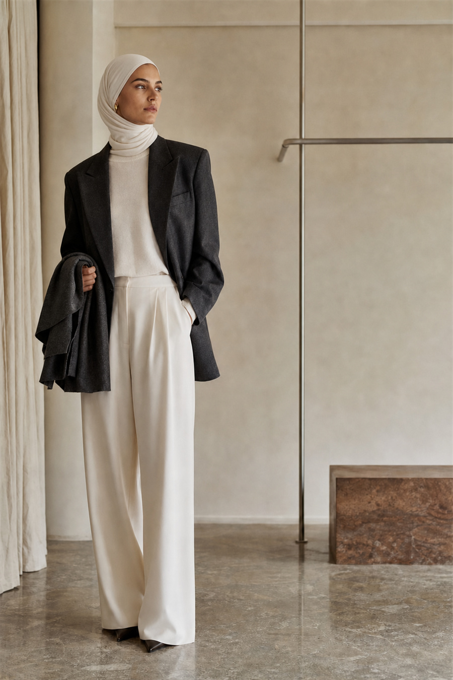 Editorial portrait for the refined everyday story